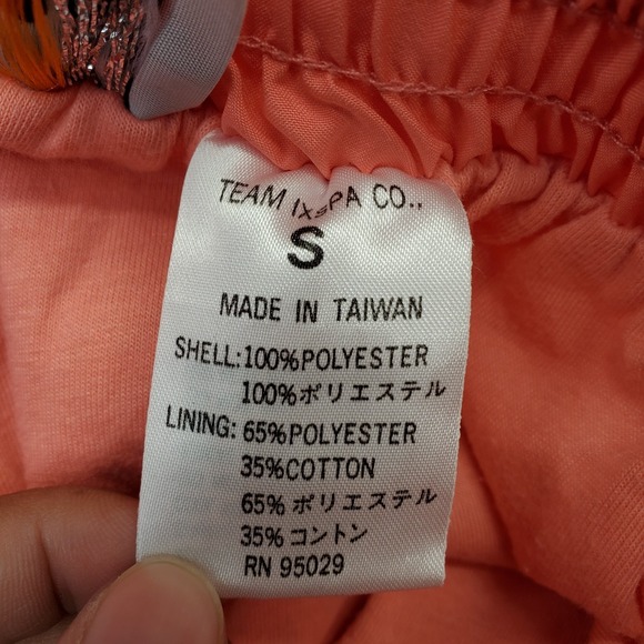 IXSPA Jogger Pants Womens Small Pink Golf Pockets Pull On Ankle Zip Tapered Leg - Picture 8 of 11